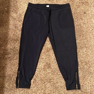 Zyia joggers with zipper detail